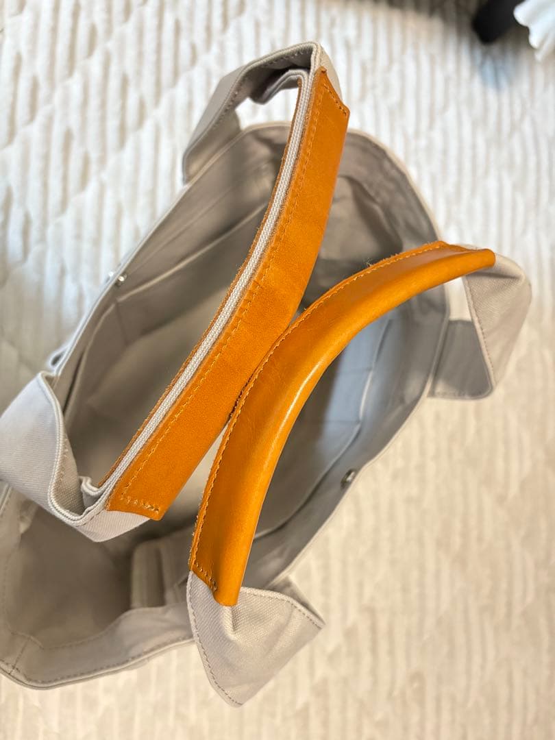 カワニシカバン　帆布　グレーブ　グレー