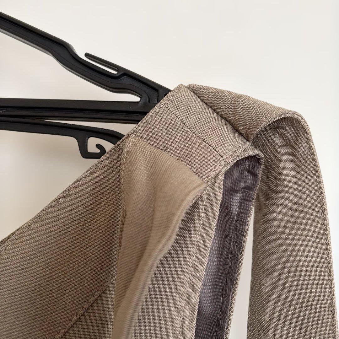 新品　ADAM ET ROPÉ FEMME ショルダーリボンワンピース