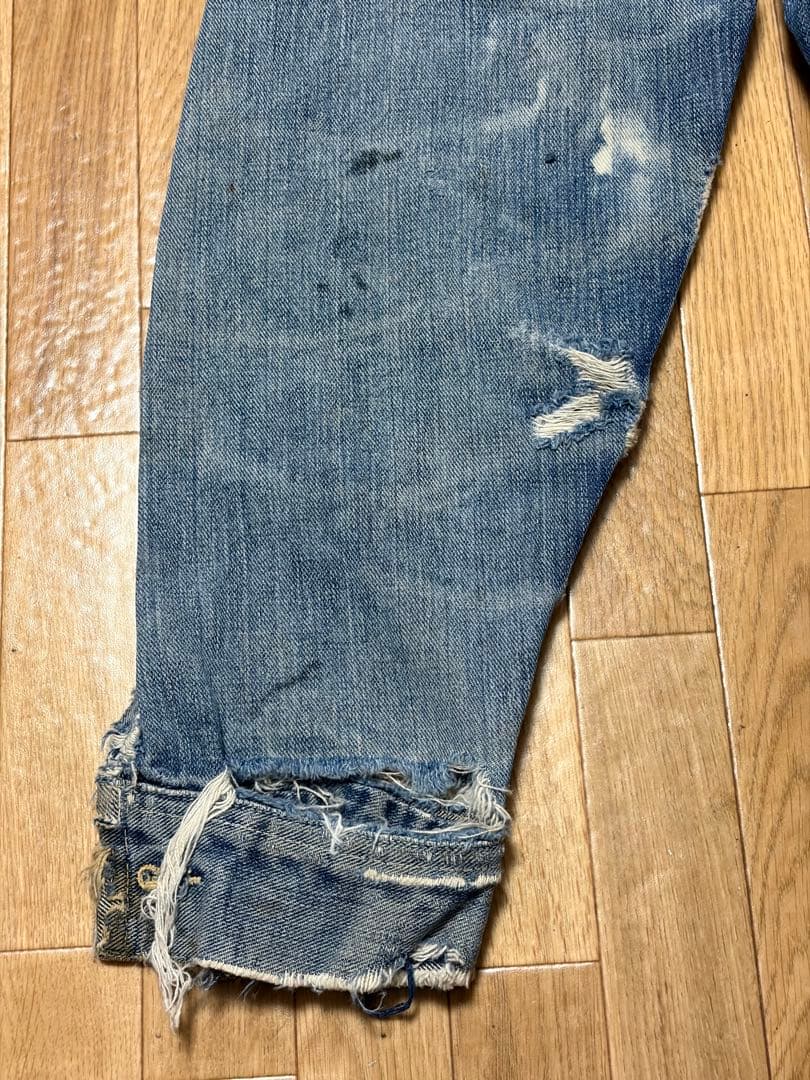60s Lee 101-J 三角タグ ヴィンテージ 古着 ジャンク