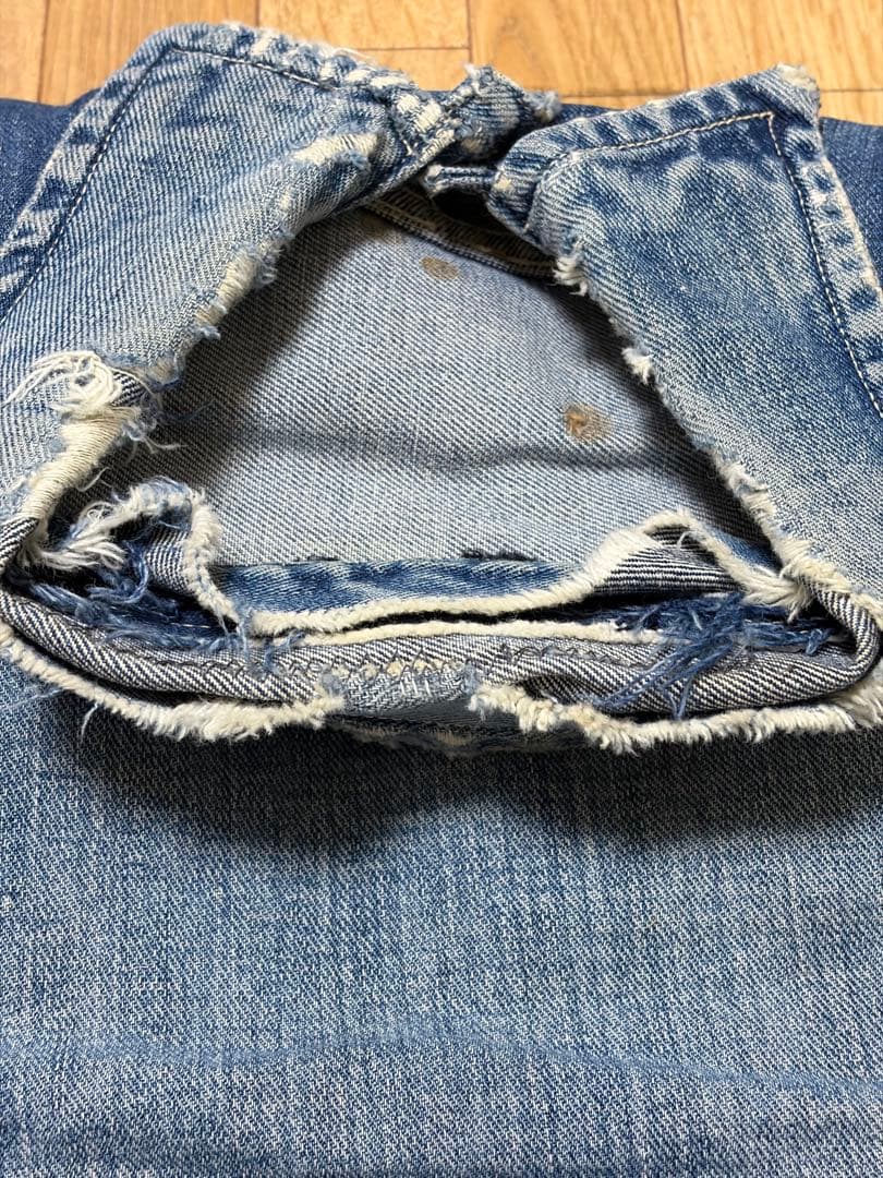 60s Lee 101-J 三角タグ ヴィンテージ 古着 ジャンク