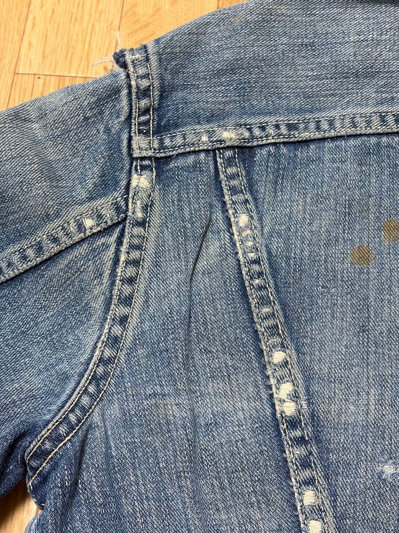 60s Lee 101-J 三角タグ ヴィンテージ 古着 ジャンク