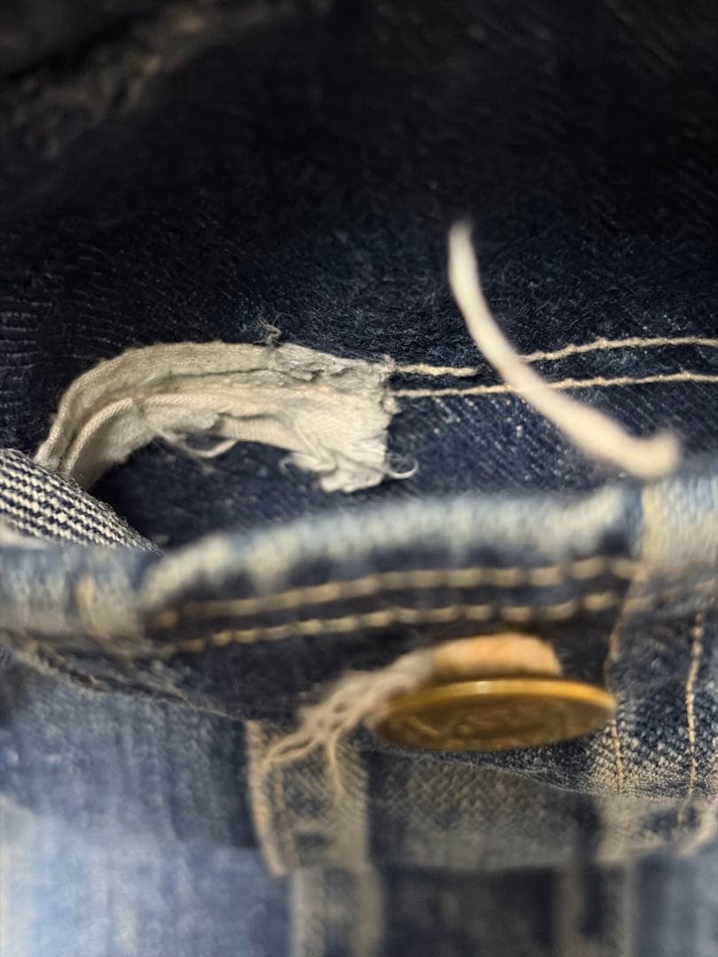 60s Lee 101-J 三角タグ ヴィンテージ 古着 ジャンク