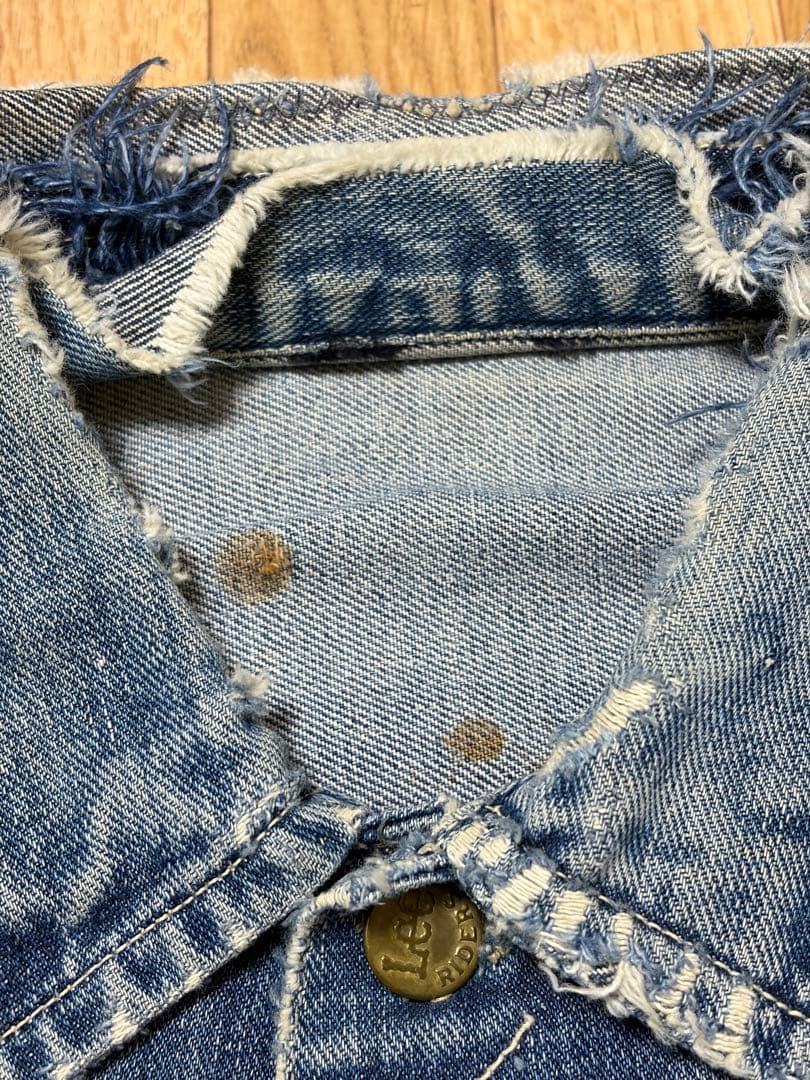 60s Lee 101-J 三角タグ ヴィンテージ 古着 ジャンク