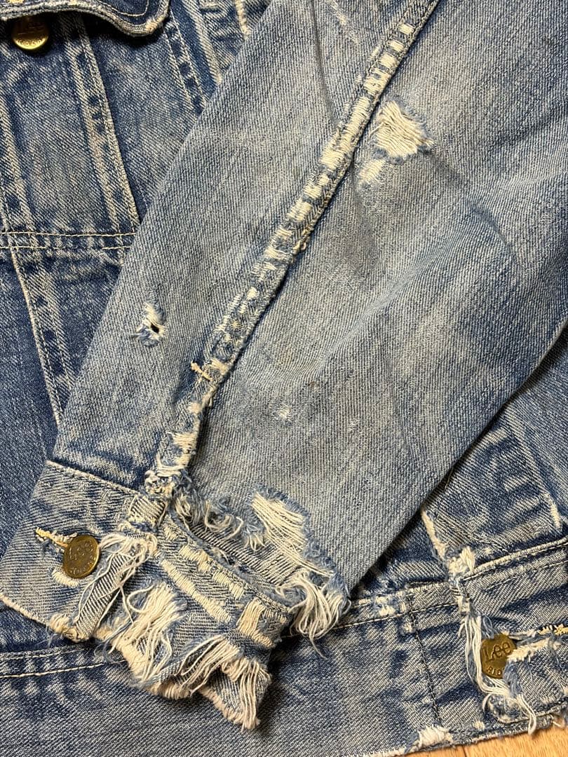 60s Lee 101-J 三角タグ ヴィンテージ 古着 ジャンク