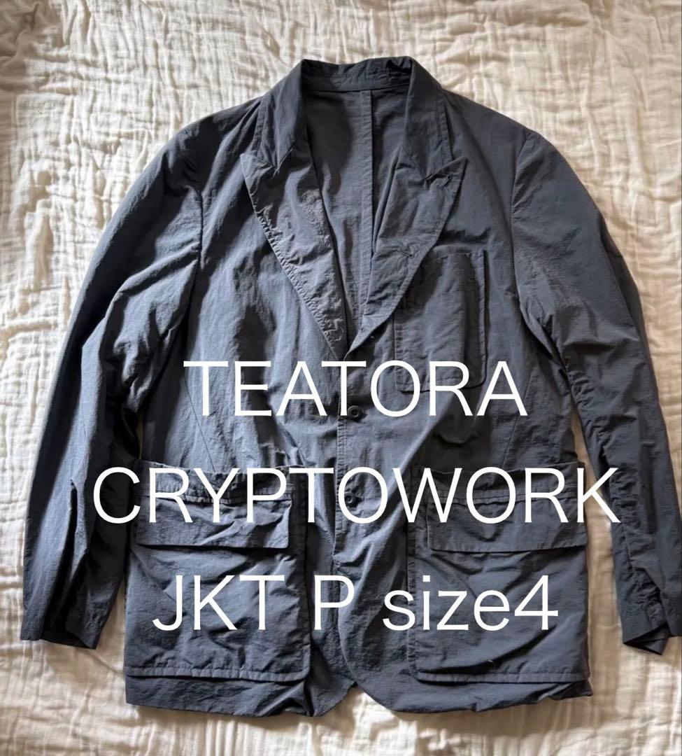 【最終値下】TEATORA CRYPTOWORK JKT P size4