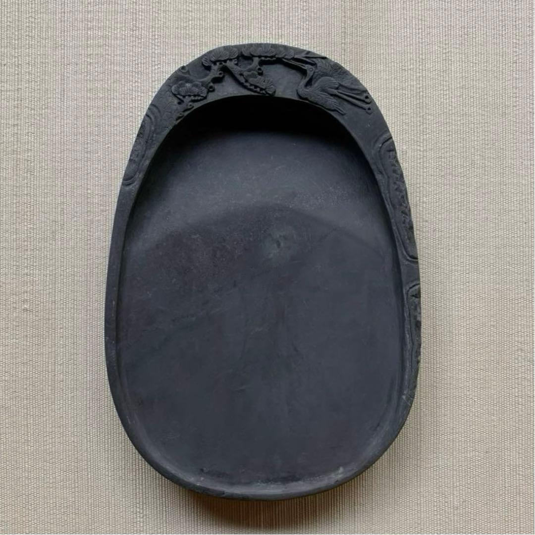 使い勝手良し♡古風なデザイン端渓硯