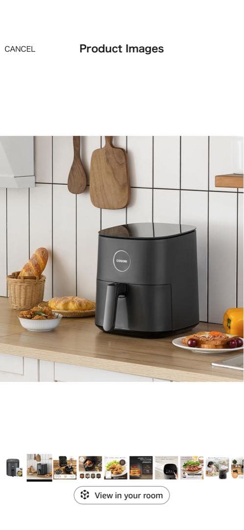 Consori エアフライヤー　Pro LE 4.7-Litre