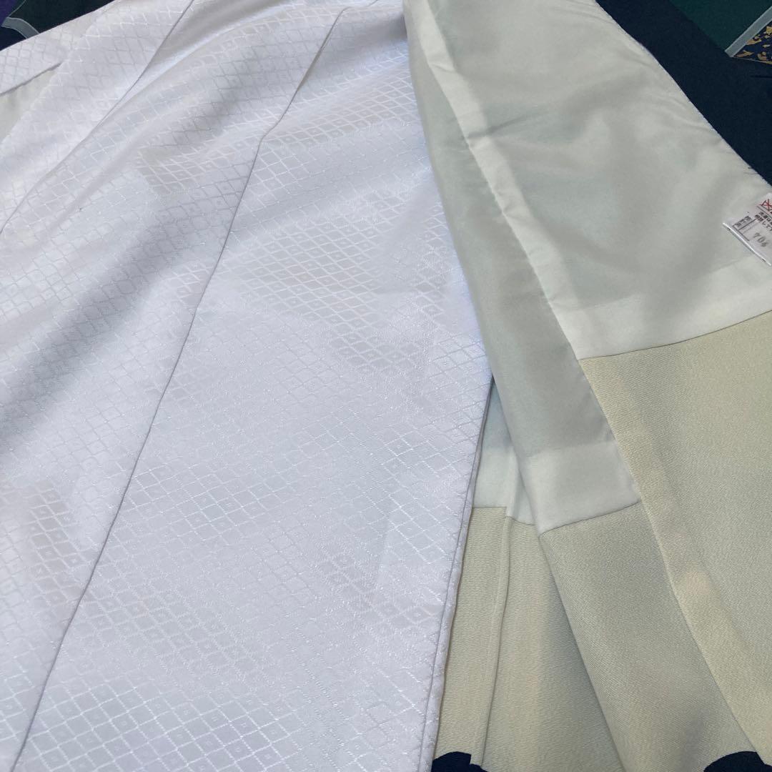 【美品】逸品　高級刺繍　正絹　初着　宝船