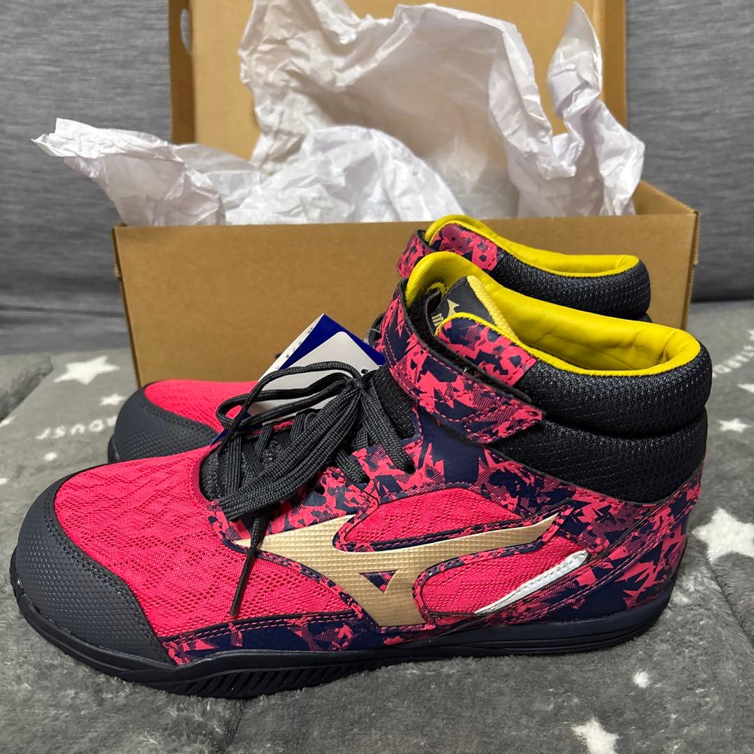 ミズノ　安全靴　25.5