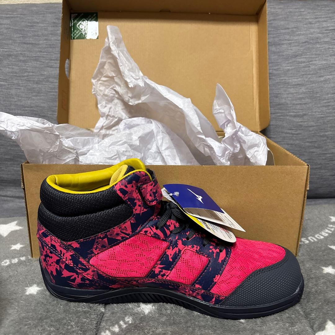 ミズノ　安全靴　25.5