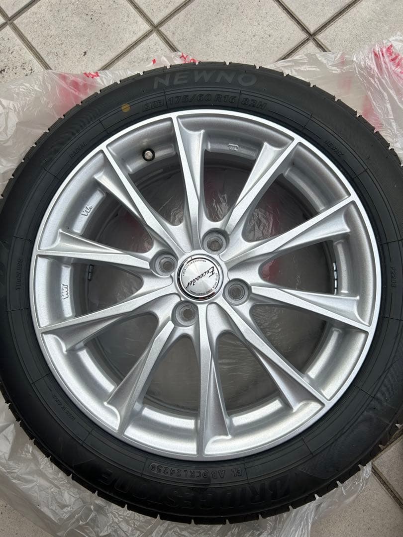 NEWNO 175/60 R16 ホイールとタイヤセット　1本