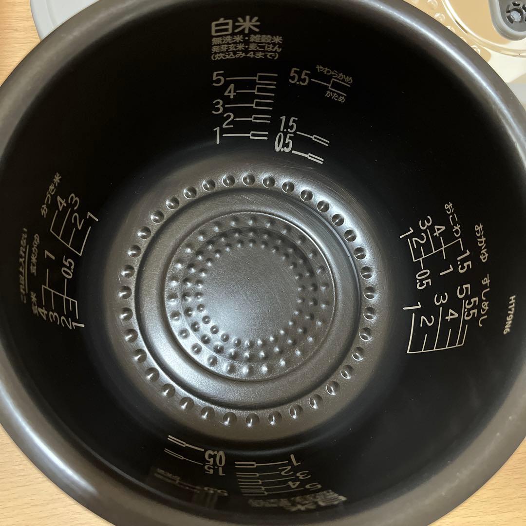 日立IHジャー炊飯器 圧力&スチームふっくら御膳RZ-V100JM