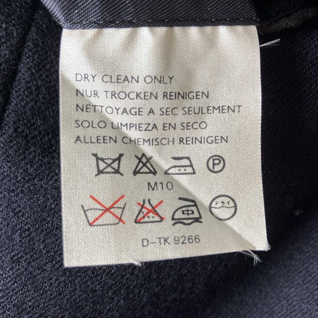 Aquascutum ネイビー ダブルブレスト　テーラードジャケット　英国製