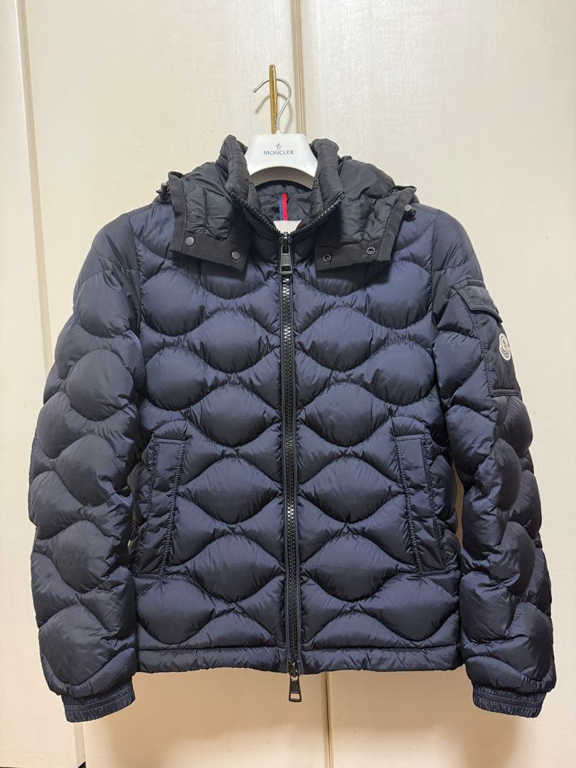 [美品]モンクレール　モランデレス　ネイビー　サイズ0