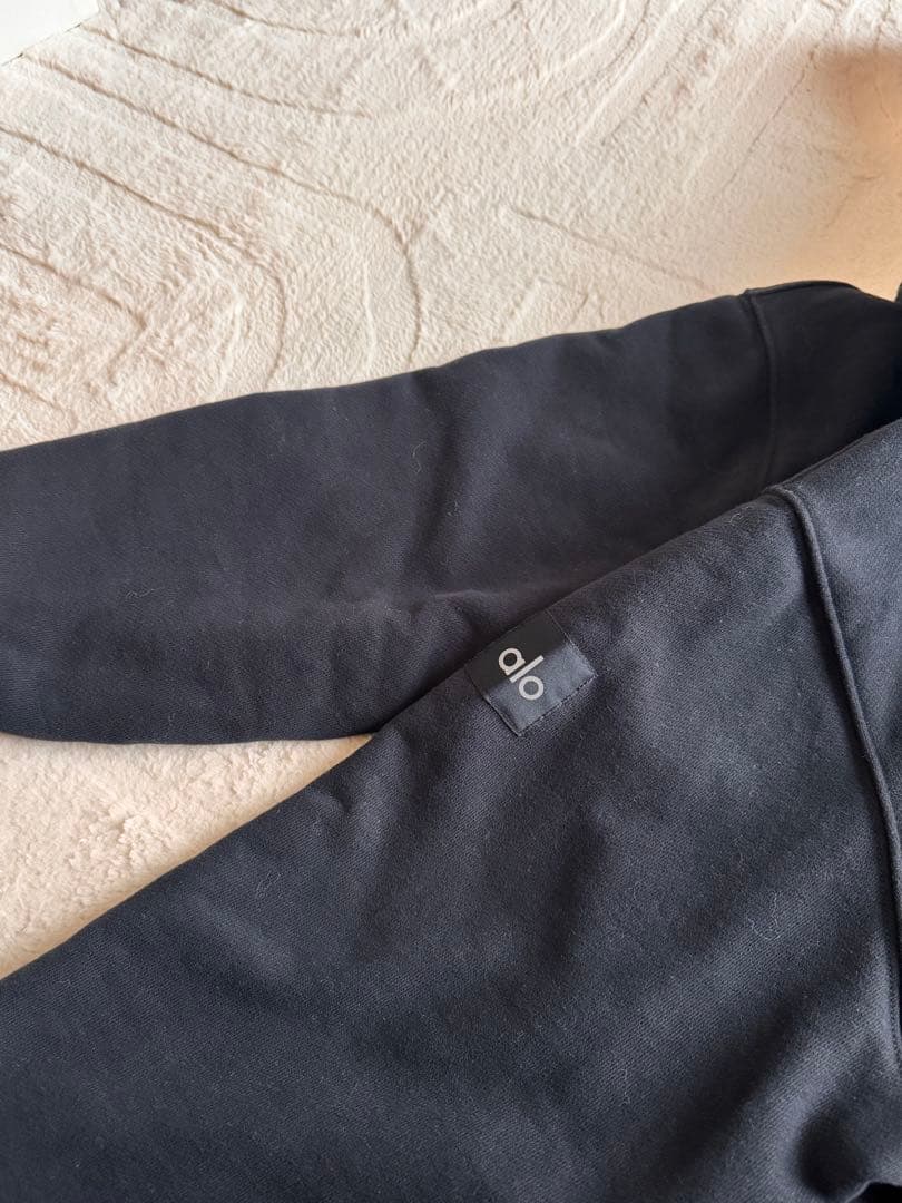 ⭐︎お値下げ　alo yoga フルジップ パーカー 黒