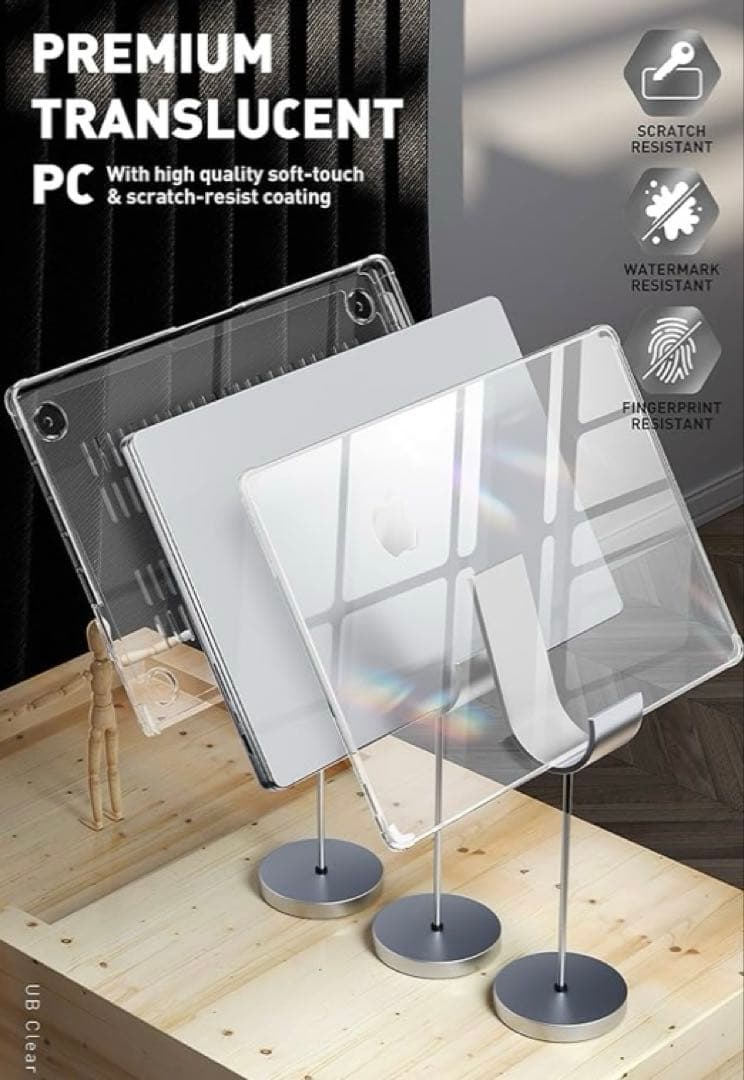 MacBook Pro ケース 14.2インチ 放熱性 耐衝撃 全面保護 透明