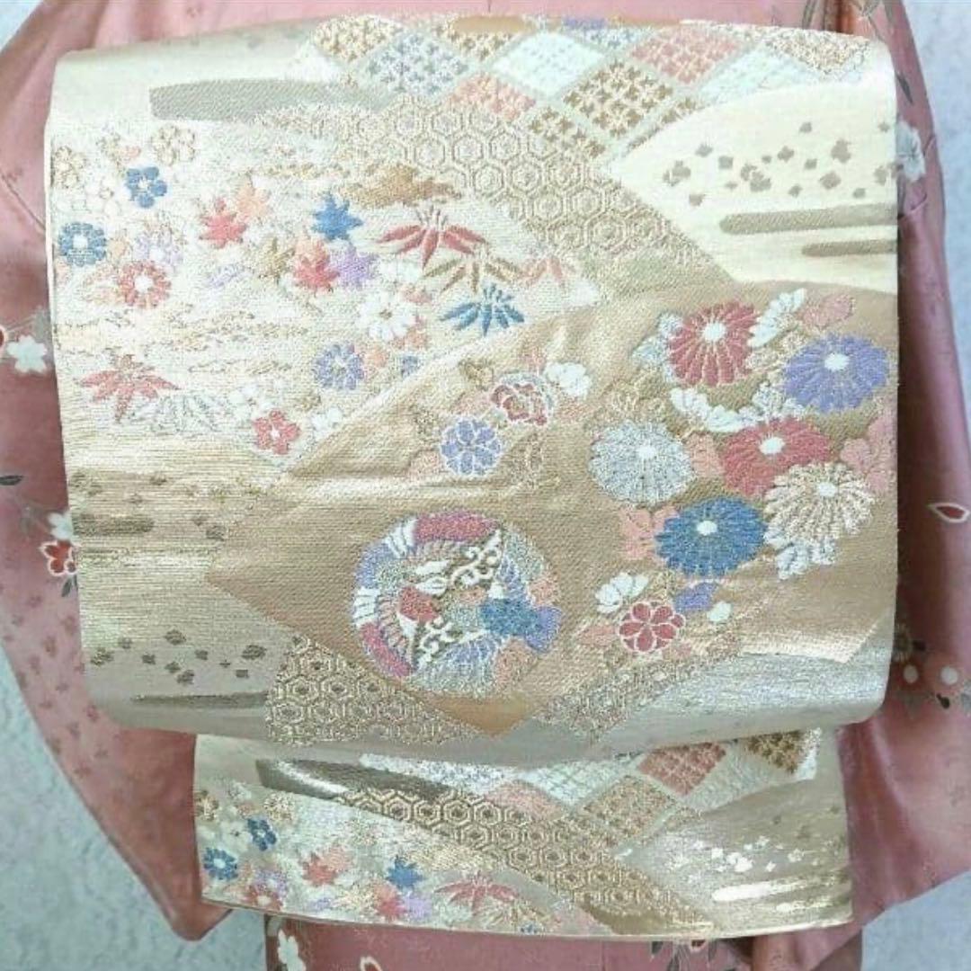 正絹 訪問着 4点 フルセット 入学式 卒業式 結婚式 お宮参り 七五三