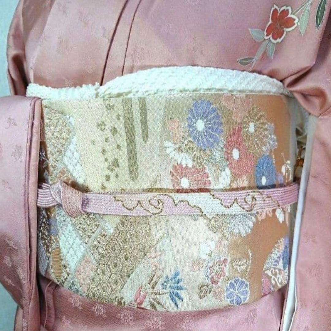 正絹 訪問着 4点 フルセット 入学式 卒業式 結婚式 お宮参り 七五三