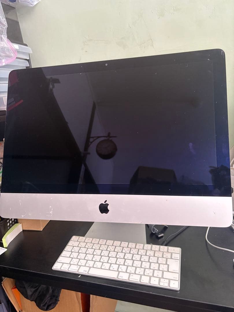 中古Apple iMac シルバー 本体 + キーボード + マウス