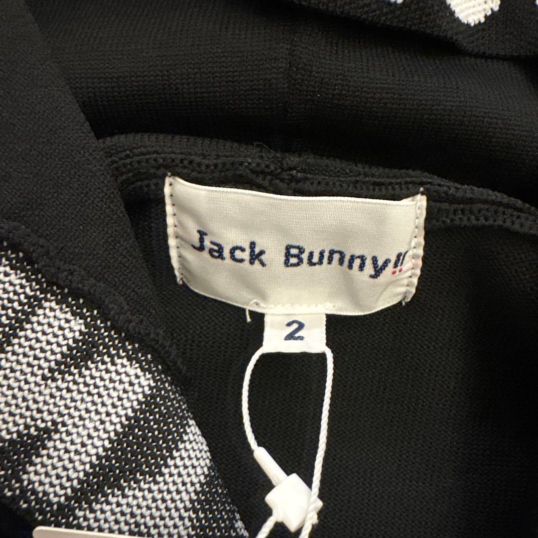 Jack Bunny ジャックバニーレディースブラックパーカー サイズ2新品