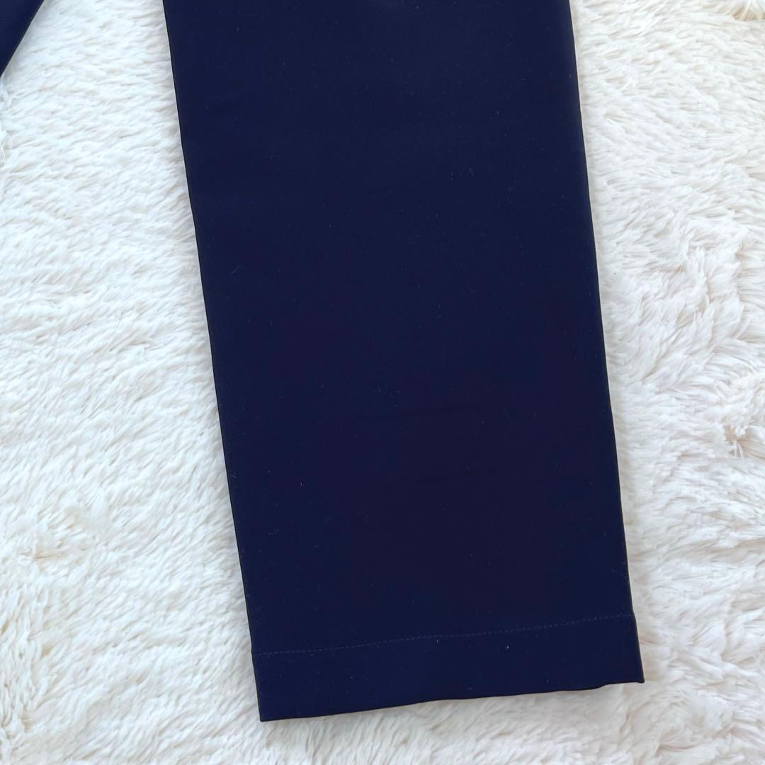 '21 美品✨ ボーダーズアットバルコニー　テーパードパンツ　38 ネイビー