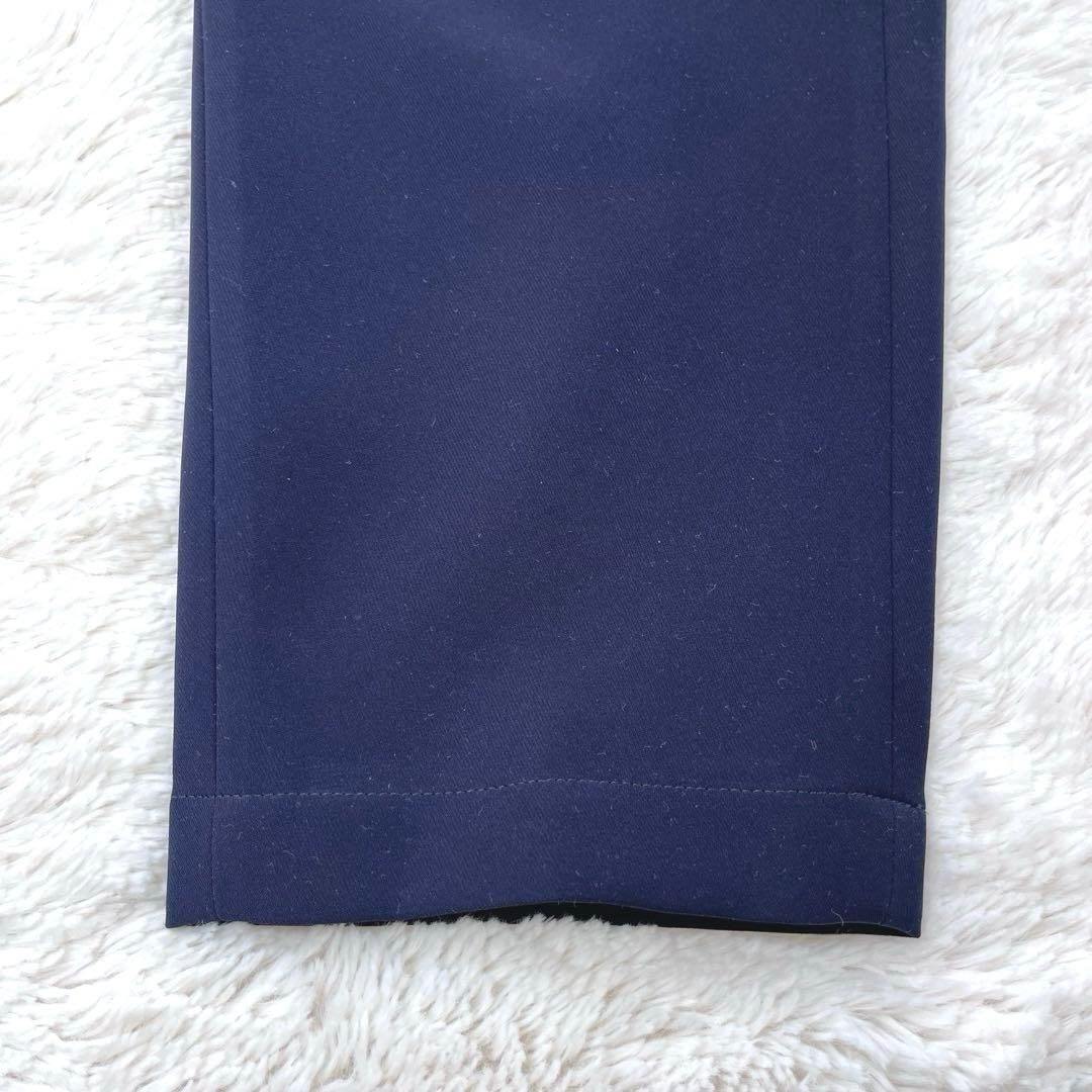 '21 美品✨ ボーダーズアットバルコニー　テーパードパンツ　38 ネイビー