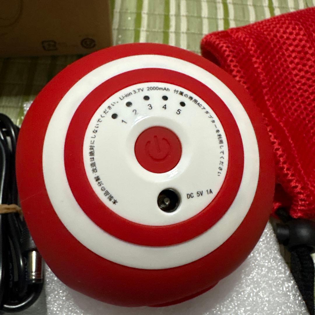 フィットネスクラブがつくった スタイリーボール 赤　レッド ストレッチ