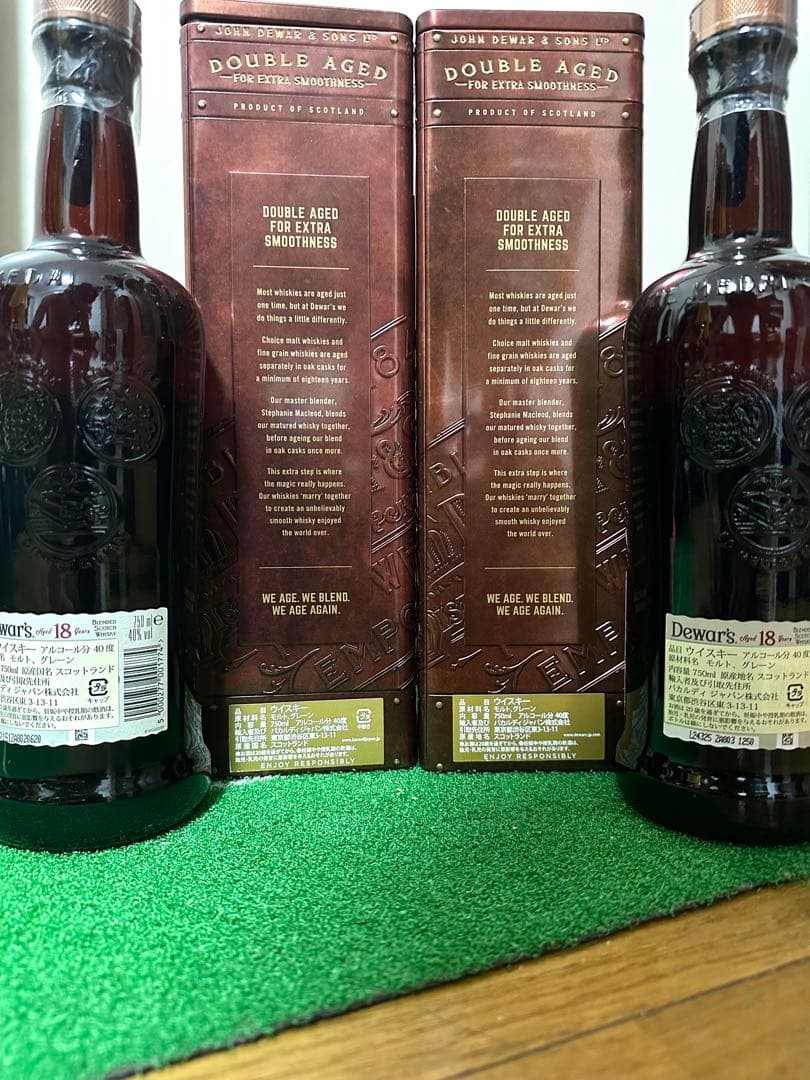 Dewar's 18年 ダブルエイジド デュワーズ18年