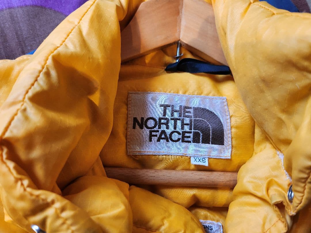 ノースフェイス 70s ダウンベスト 茶タグ 希少サイズ ビンテージ オリジナル