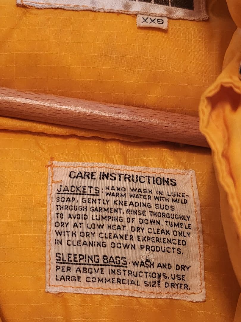 ノースフェイス 70s ダウンベスト 茶タグ 希少サイズ ビンテージ オリジナル
