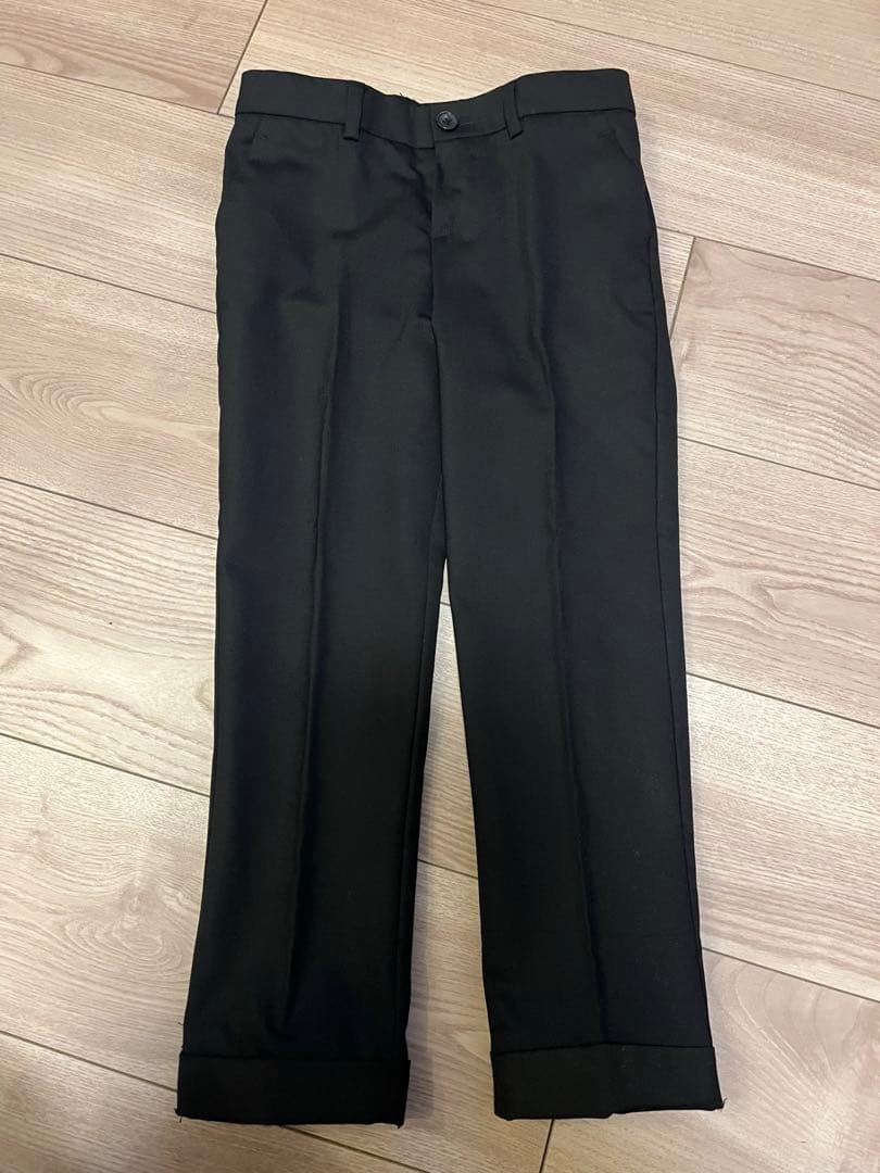 PaulSmith junior スーツ 黒 5点 セット 上着6a パンツ4a