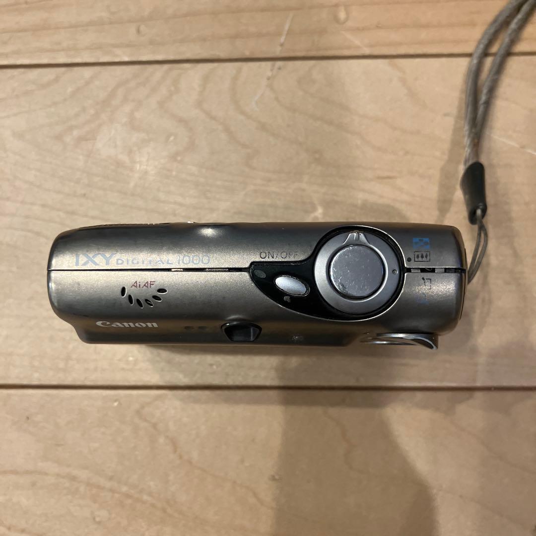 Canon IXY DIGITAL 1000 シルバー　PC1206 ジャンク