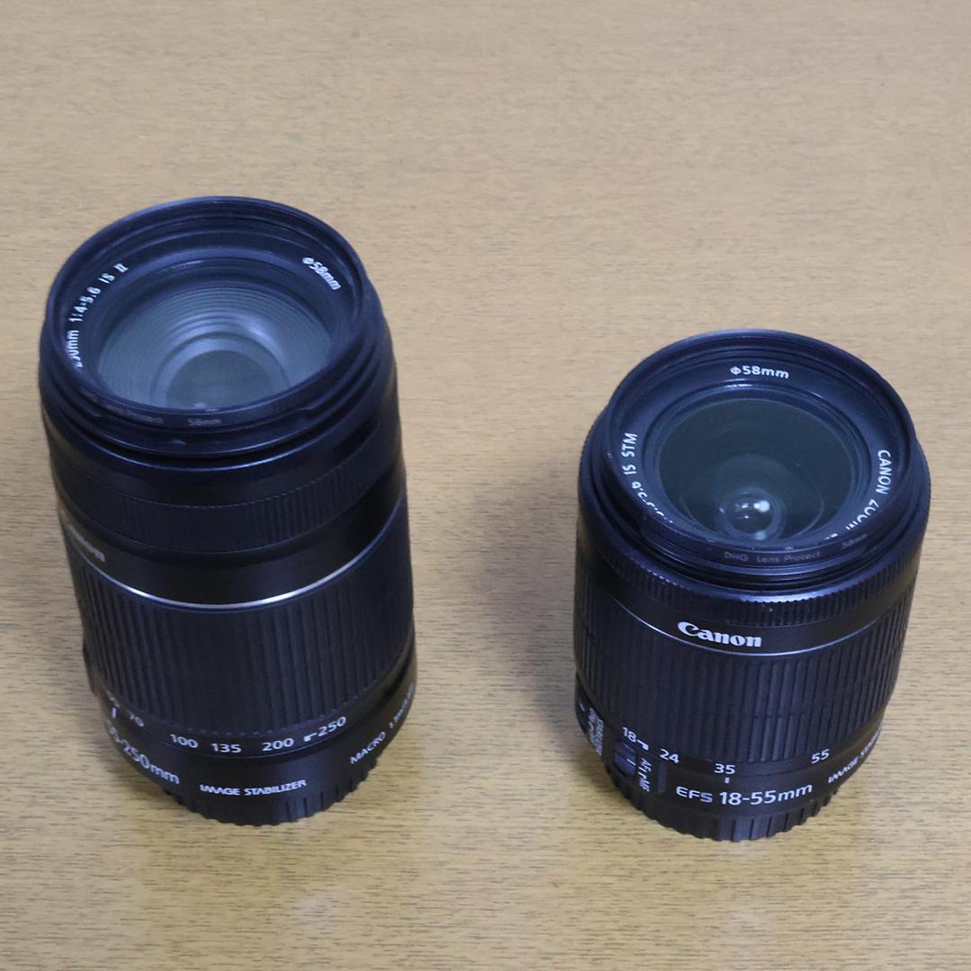 【いろいろおまけ付き】Canon EOS Kiss X7 ダブルズームキット