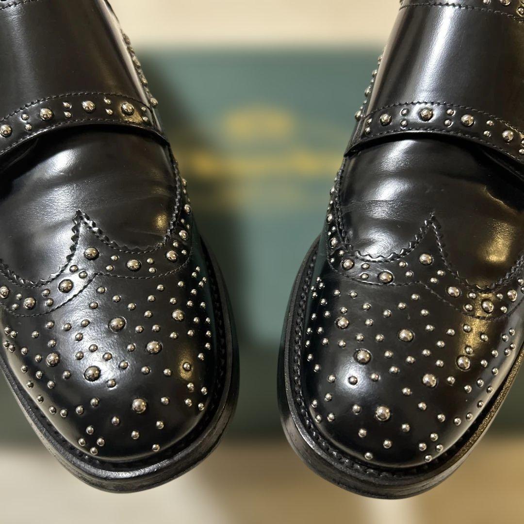 （美品）church's LANA met black 37