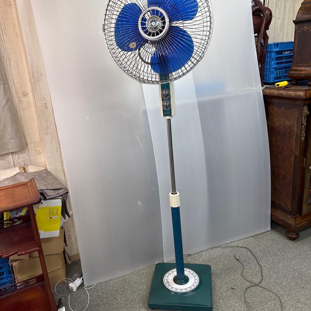 三菱電機製の昭和レトロな大型扇風機、S40-MP形