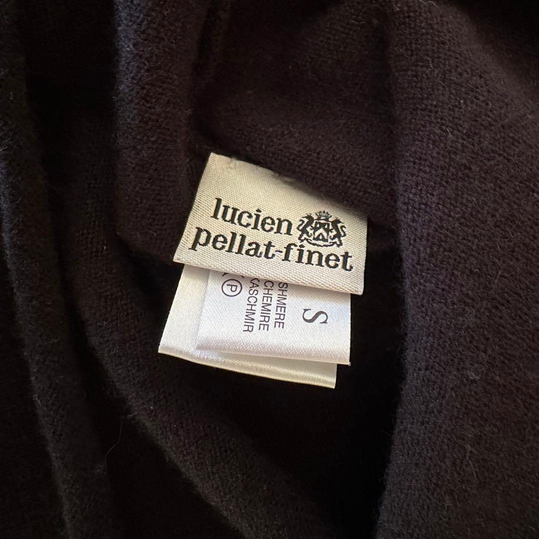 ペラフィネ　カシミア　スコットランド製　黒　美品