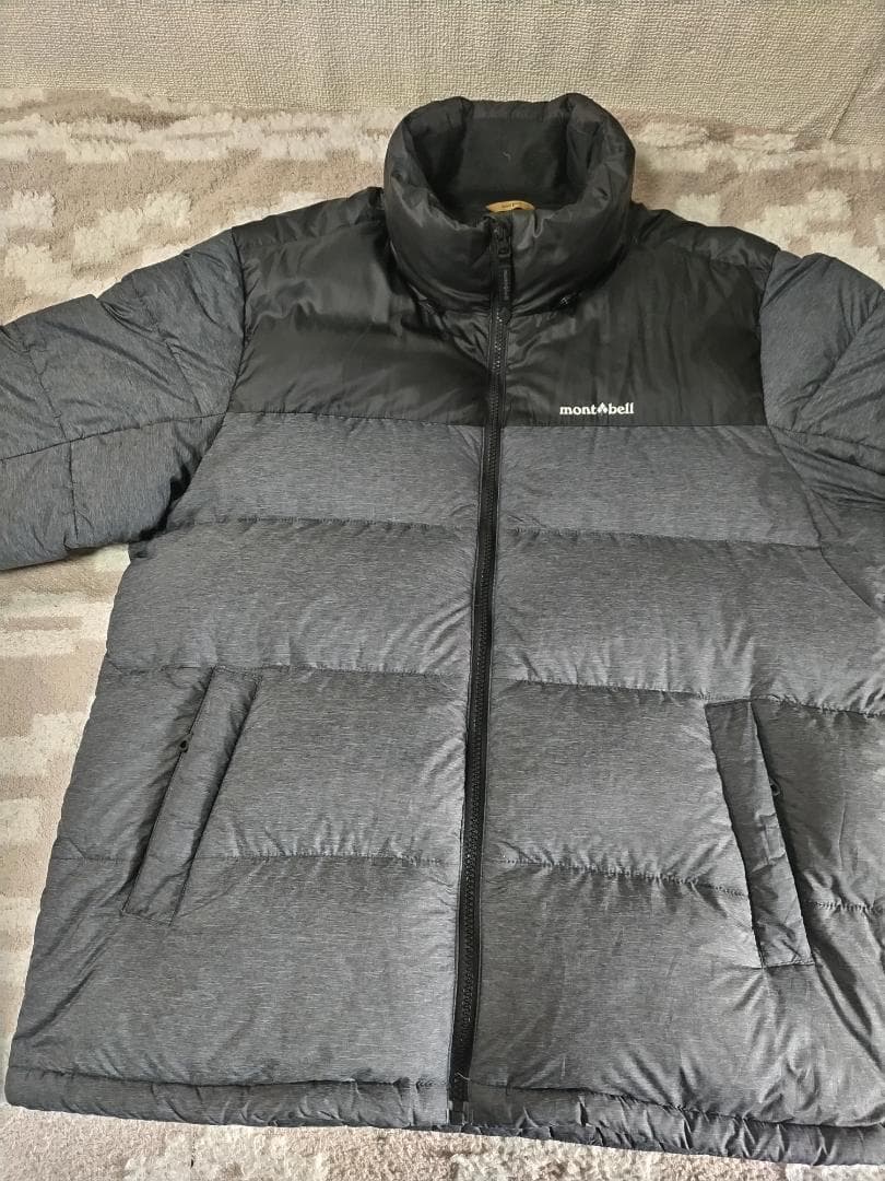 mont-bell ダウンジャケット グレー