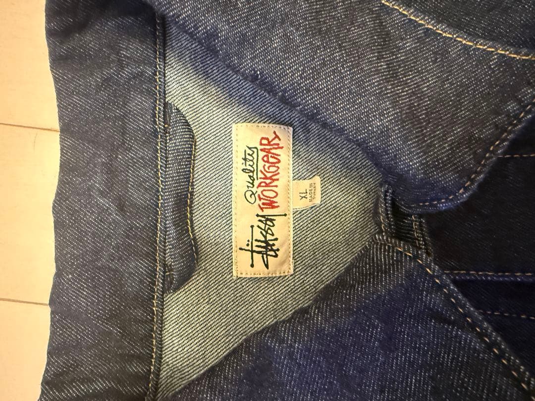 p*e様 Stussy WORKGEAR トラッカージャケット リジット XL