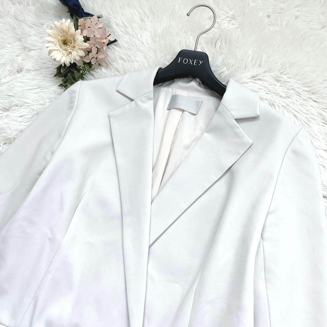 上品✨セルフォード　テーラードジャケット　ブレザー　金ボタン　袖スリット2way