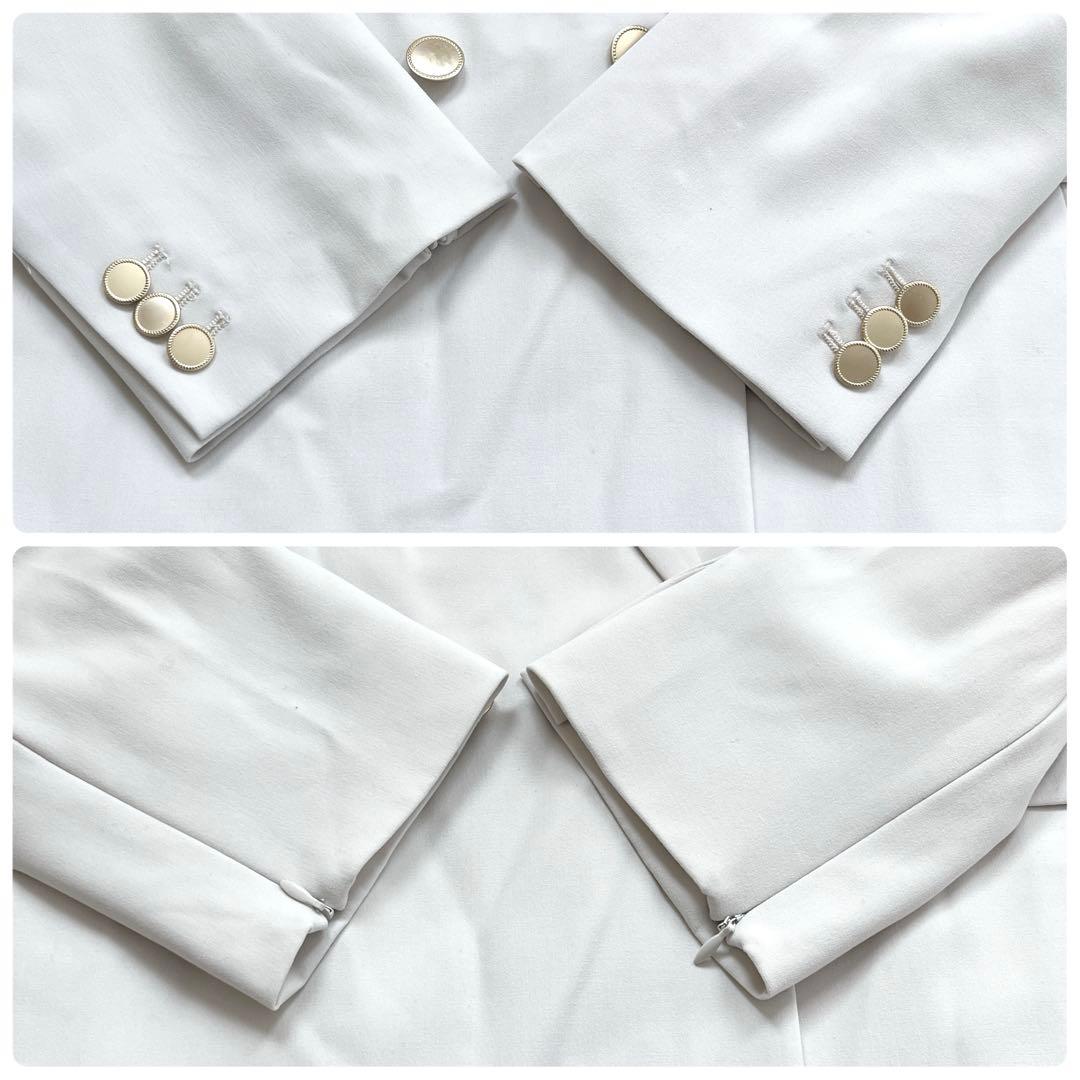 上品✨セルフォード　テーラードジャケット　ブレザー　金ボタン　袖スリット2way