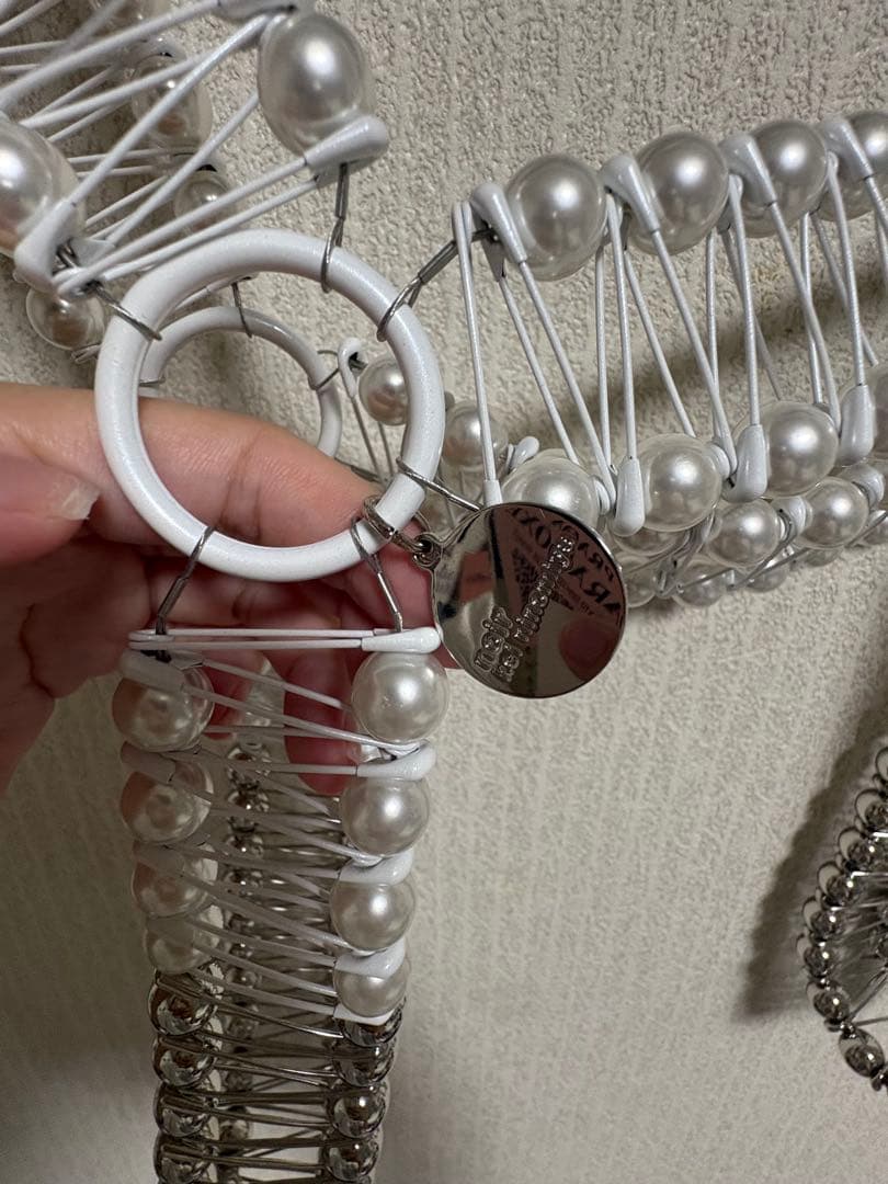 noir kei ninomiya シルバーパールハーネス