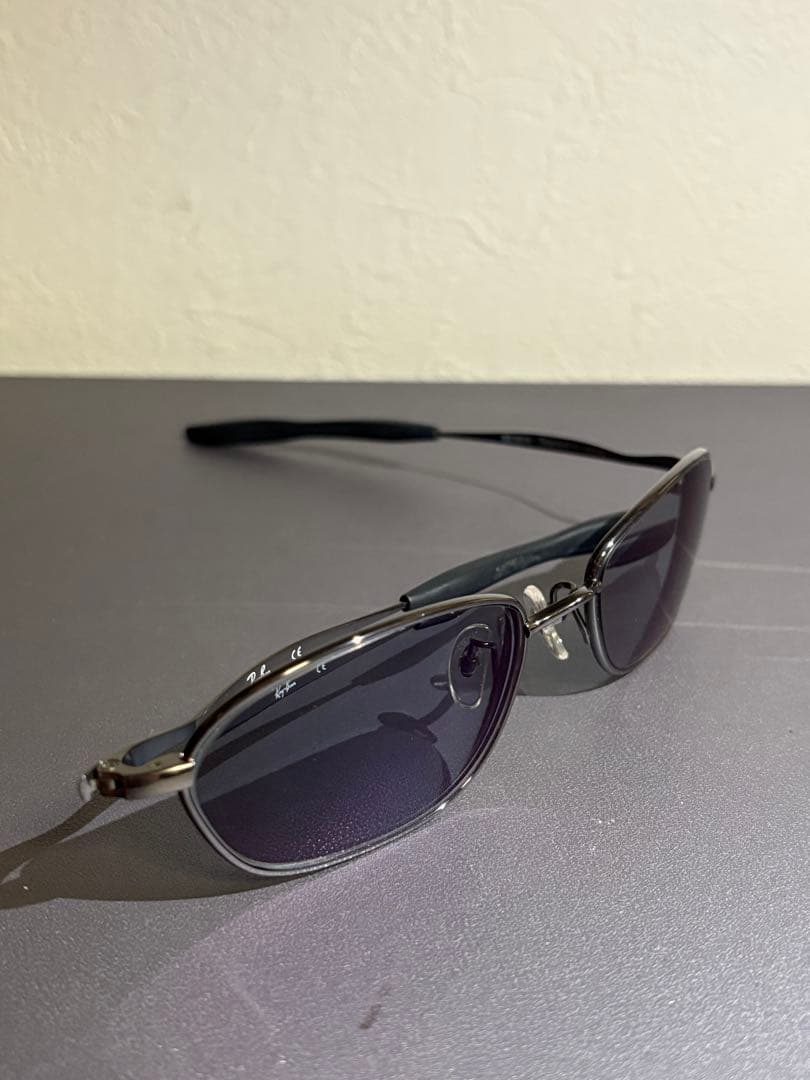美品Ray-Ban RB8016 チタン×メタル 高級フレーム β 004/46