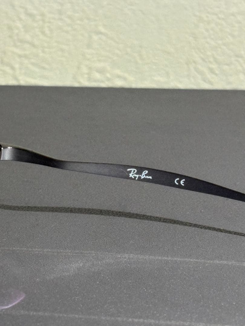 美品Ray-Ban RB8016 チタン×メタル 高級フレーム β 004/46