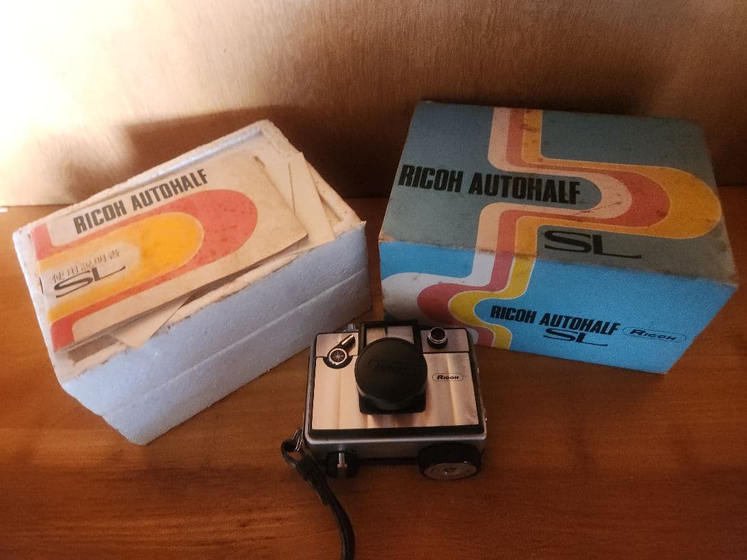 RICOH AUTO HALF SL フィルムカメラコンパクトカメラ箱付