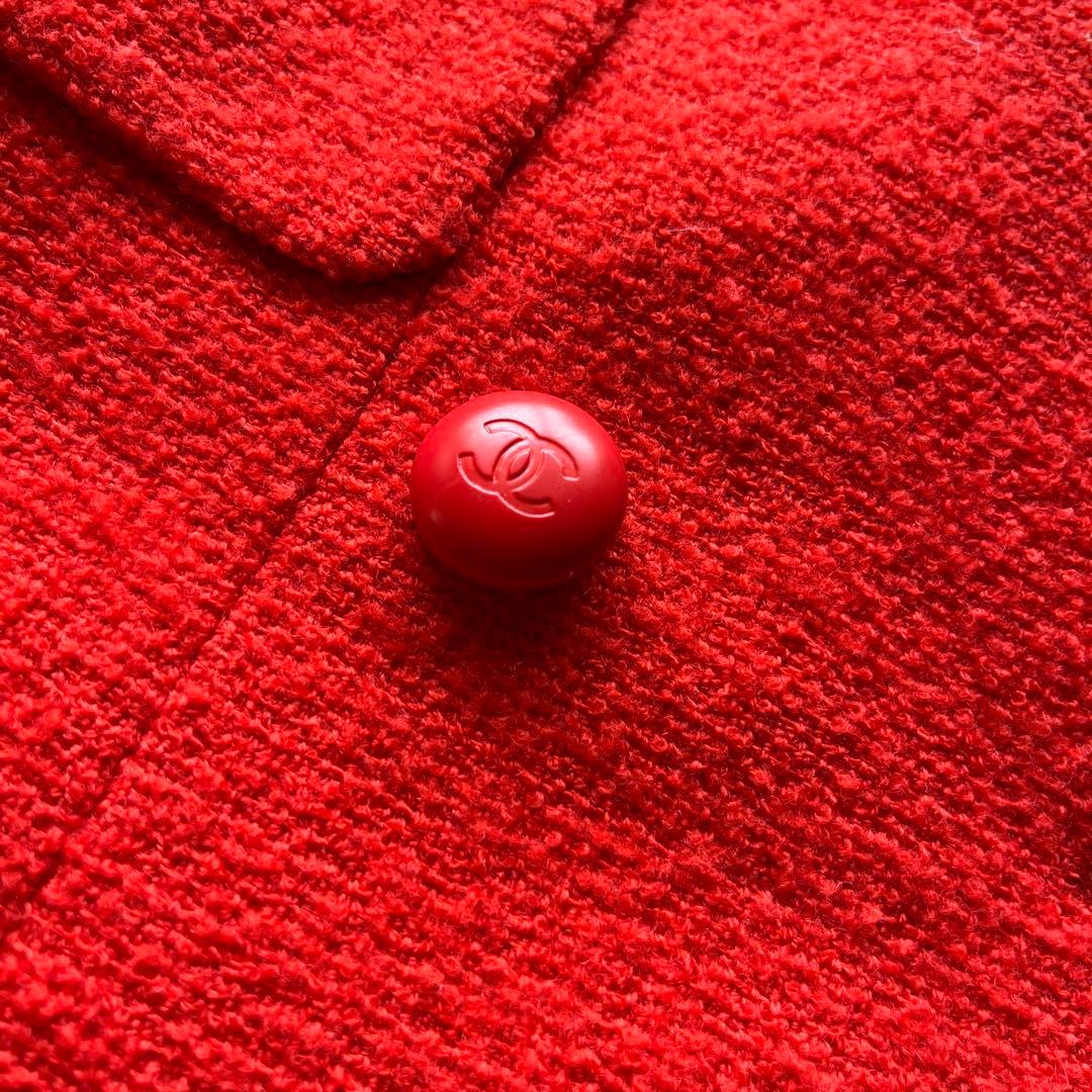 すみれ　処分価格‼️シャネル　鮮やかツイードジャケット