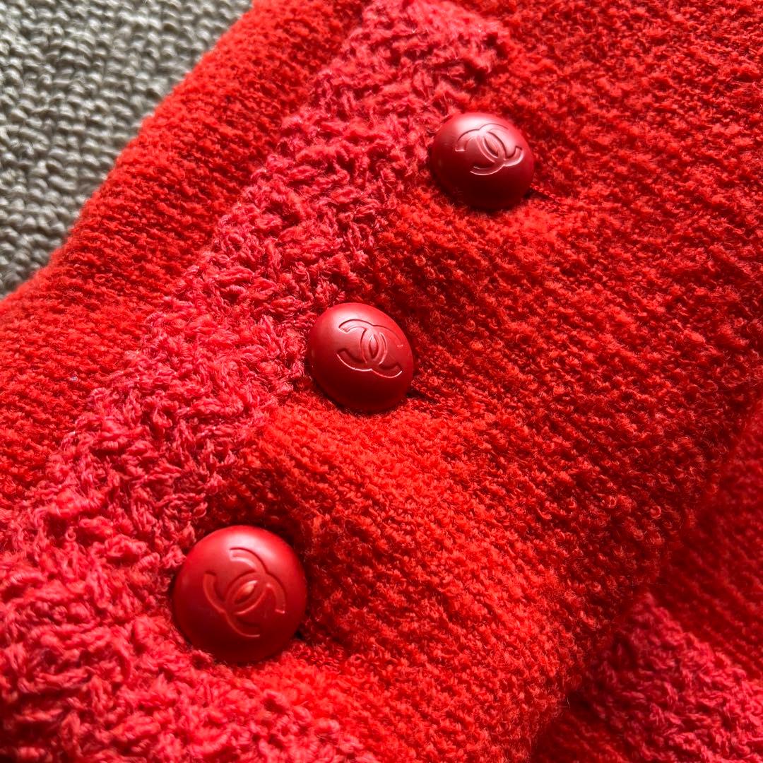 すみれ　処分価格‼️シャネル　鮮やかツイードジャケット