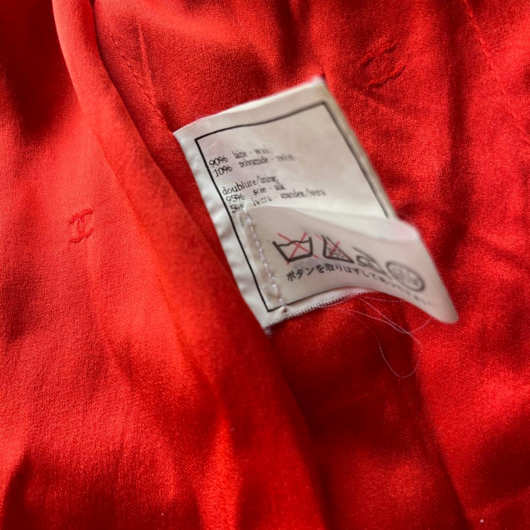 すみれ　処分価格‼️シャネル　鮮やかツイードジャケット