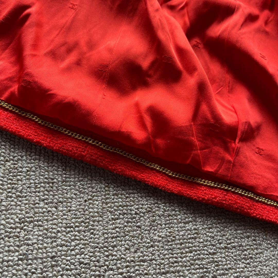 すみれ　処分価格‼️シャネル　鮮やかツイードジャケット