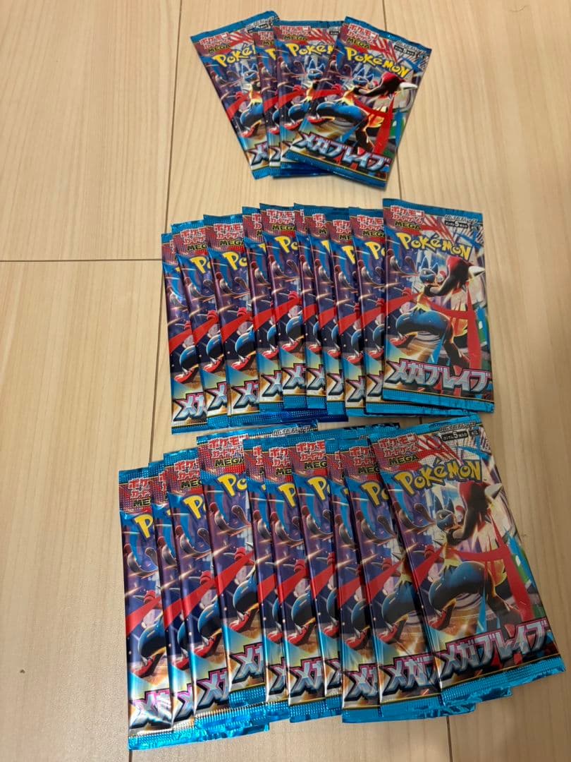 【未開封】ポケモンカードゲーム　91パック(4種まとめ売り/一部サーチ済み)