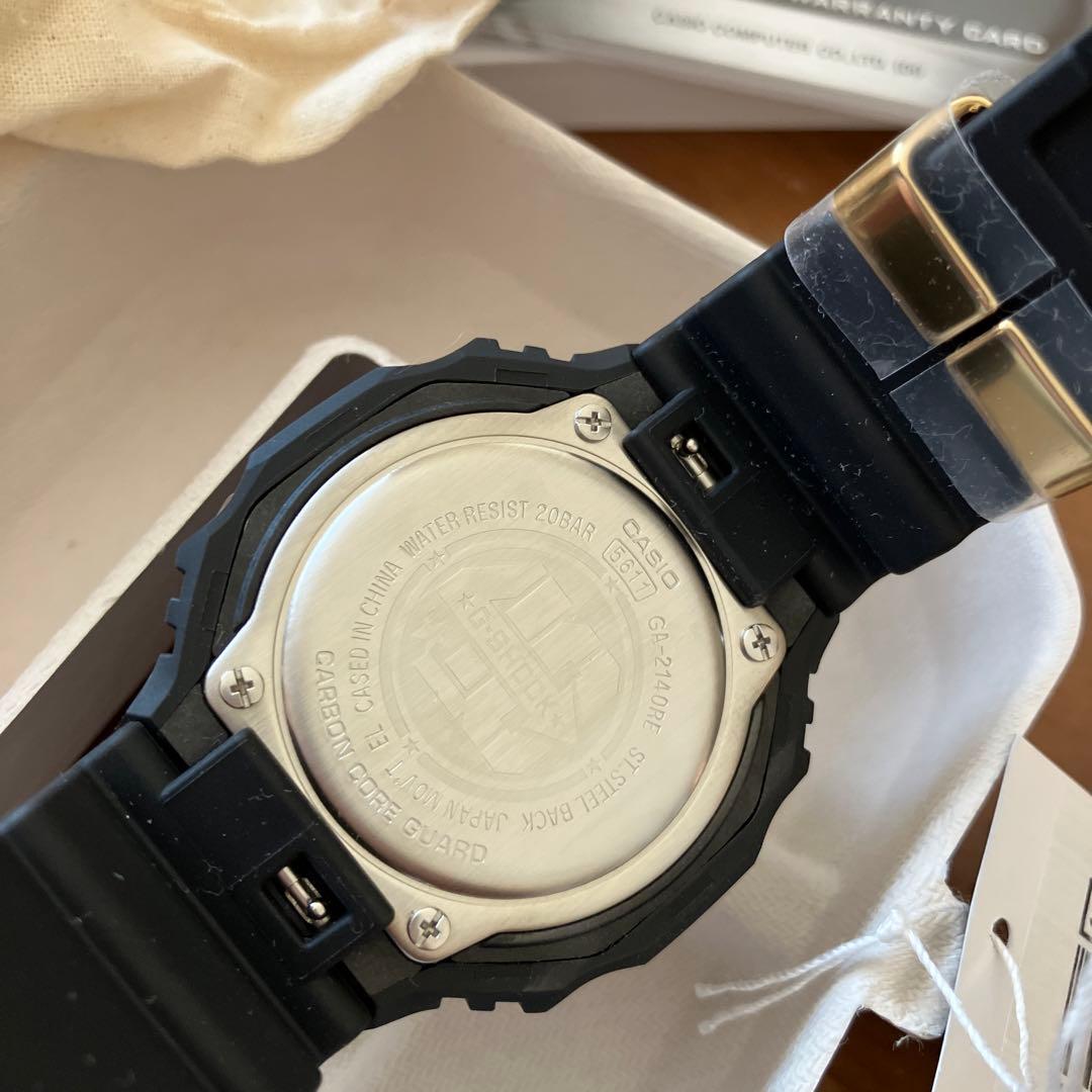 新品　カシオG-SHOCK 40周年 GA-2140RE-1 リマスターブラック